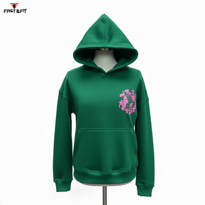 Popular Design Best Winter Embroidered Printed High Quality Cotton Quick Dry Breathable Men's Hoodies - Product Image 5