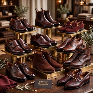 Bottes Chukka 100% Cuir Véritable Homme Marron Vintage Daim Respirant à Lacets Vente en Gros Déstockage Lot Prêt à Expédier Stock BD - Product Image 5