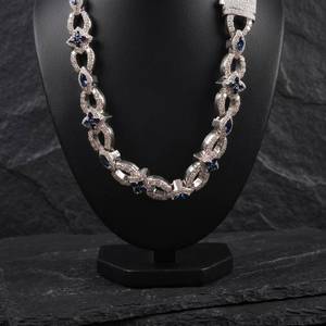 Collier hip-hop tendance en moissanite pour femmes et hommes, disponible à la vente - Product Image 5