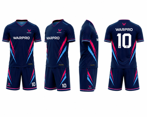 Conjunto de Camiseta y Pantalones Cortos de Fútbol Elite, Ropa Deportiva Ligera de Secado Rápido, Uniforme de Fútbol Masculino, Equipación Moderna para Equipo, 100% Poliéster - Product Image 6