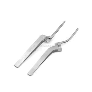 Pinces à papier articulées 2 pièces ensemble outils chirurgicaux dentaires en acier inoxydable pince à épiler Instruments orthodontiques par SHU - Product Image 1