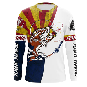 Camisas de Pesca de Manga Larga Personalizadas para Hombre, Ropa de Pesca de Alto Rendimiento para Exteriores, Secado Rápido y UPF 50+, Precio Económico, OEM - Product Image 2