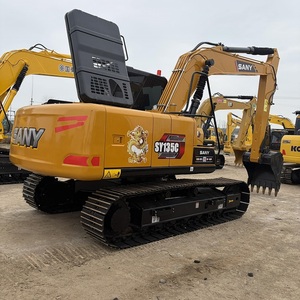 รถขุดตีนตะขาบ Sany SY135C สภาพดี น้ำหนักใช้งาน 13.5 ตัน เกียร์หลัก มอเตอร์ ปั๊ม ผ่านการทดสอบและตรวจสอบแล้ว - Product Image 1