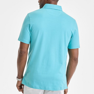 T-shirt décontracté d'été en coton tricoté 100 % pour homme, coupe ample, manches courtes, style hip-hop, imprimé personnalisé, anti-plis - Product Image 2