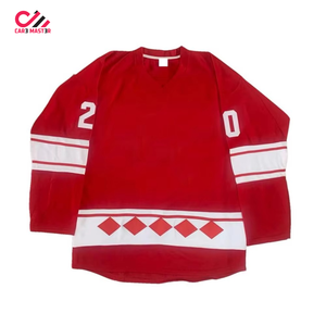 Wholesale Price Custom Sports Wear Team <b>Ice</b> Hockey Jersey Men's High Quality 100% Polyester Lightweight Uniform Set Cheap Jersey - Product Image 4