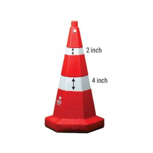 กรวยจราจรทรงหกเหลี่ยมเพื่อความปลอดภัย - Product Image 3