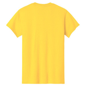 Camiseta de Manga Corta con Cuello Redondo, 100% Algodón, Estampado Puff en la Parte Delantera, Estilo Urbano, Corte Holgado, Color Daisy, Unisex - Product Image 2