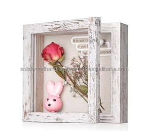 กล่องภาพเงาสไตล์อเมริกันพร้อมไฟ LED ของความทรงจำที่เก็บ3D กรอบรูปแบบยุโรป - Product Image 4