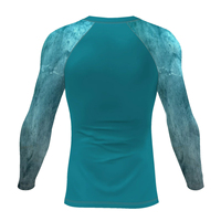 Chemises de compression OEM style Spider-Man pour MMA, impression numérique, anti-UV, séchage rapide, respirantes, manches longues, rashguard intégral