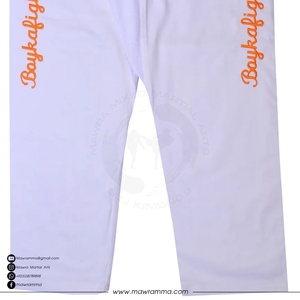 ชุดยิวยิตสู BJJ ผ้าฝ้าย 100% ลายเพิร์ลวีฟ พร้อมโลโก้สั่งทำ ชุดกิโมโนบราซิลเลียนยิวยิตสูสำหรับมืออาชีพ ชุดฝึกซ้อมสำหรับผู้ชายและผู้หญิง - Product Image 6