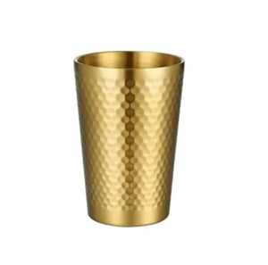 Copper Hammered Tumbler Ayurvedic Healing Metal Water Glass <b>Reusable</b> Cocktail <b>Mug</b> Shatterproof Moscow Mule Drinkware - Product Image 2