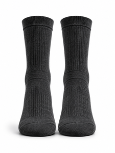 White Crew Woven Eco-Friendly Breathable Anti-Slip <b>Waterproof</b> Sports <b>Socks</b> Black Stripe Running Basketball Soccer Football - Product Image 2