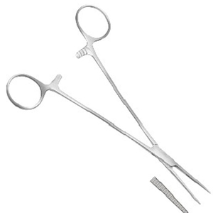 Pinzas Grey Turner de 18 cm, Acero Inoxidable Premium, Instrumento Quirúrgico Curvo para Uso Médico de Precisión - Product Image 2