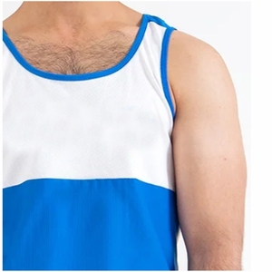Service OEM disponible, débardeur pour homme de haute qualité, vêtements de sport pour la salle de sport, 100% polyester, séchage rapide, à prix raisonnable - Product Image 6