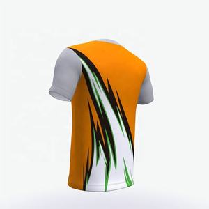 Venta al por mayor 100% algodón satén camisetas para hombres transpirable diseñador estilo casual regular luz impresa de alta calidad - Product Image 6