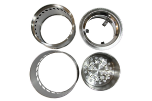 Estufa de Leña Desmontable de Acero Inoxidable para Acampar, Cocinar al Aire Libre y Calefacción - Product Image 4