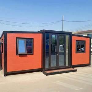 Casas Contenedor Expandibles de Acero de 20 y 40 pies, Casas Prefabricadas Portátiles para Oficina, Cafetería, Comercial, Casas Modulares - Product Image 4