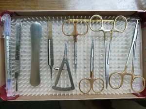 Juego de Instrumentos Quirúrgicos Manuales de Blefaroplastia de Acero Inoxidable Clase I para Cirugías de Párpados y Plásticas de Endochoice Medical - Product Image 3