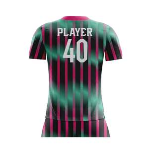 Uniformes de fútbol personalizados 100% poliéster, uniformes deportivos, fabricante OEM ODM, uniformes de fútbol con logotipo personalizado - Product Image 5