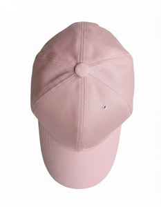 Wholesale Solid Pink Unisex Adjustable 6 Panel Cotton Baseball Cap Solid Color Casual Hat For Adults Sporty Summer Cap Men Women - Product Image 4