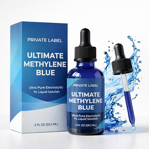 OEM Azul de Metileno 1% - Gotas Líquidas, Fórmula Concentrada, Mayor Absorción, Suplemento Cerebral, Limpieza y Desintoxicación - Product Image 1