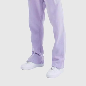 Custom Unisex Breathable Hooded <b>Tracksuit</b> Lavender Oversized Hoodie & Sweatpants Set 100%Cotton <b>Tracksuit</b> OEM Customizable Logo - Product Image 6