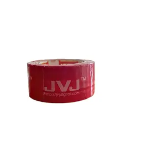 Supplier of logo-branded tape offering discounted prices for large quantities with vivid color printing and customizable sizes