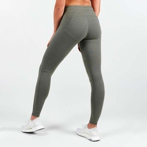 Autumn Contrast Waist Band Women Athletic Joggers Quick Dry Fitted High Stretch Workout Soft Material Women Jogger Pant - Product Image 3