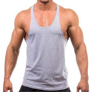 Débardeur de sport pour homme, col en V, tricoté, respirant, séchage rapide, sur mesure, pour musculation, fitness, entraînement décontracté, OEM - Product Image 6