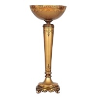 Macetas de flores doradas de lujo para decoración interior, macetas grandes de Metal para decoración de boda, jardín, plantas y macetas de flores para plantas - Product Image 2