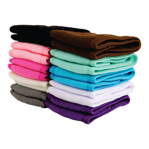 Diadema de poliéster y algodón terry para hombre, con degradado de color, para cuidado de la piel, mantiene el calor, uso diario, informal, duradera, de alta calidad, rosa, blanco, negro - Product Image 4