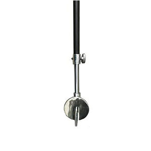 Adjustable Hunting Stool With Leather <b>Seat</b> And Metal Frame For Outdoor Use - Product Image 2