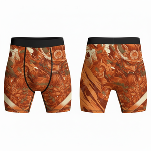 Shorts de compression personnalisés en polyester et élasthanne haute performance, imprimés par sublimation sur toute la surface, pour la course à pied, le jogging et les activités intérieures - Product Image 4