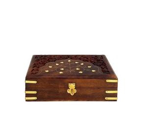 Boîte de rangement en bois de grande capacité avec fermeture sécurisée pour vêtements, jouets, documents et organisation domestique - Product Image 2