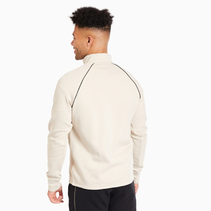 Sweat-shirts légers pour hommes à demi-zip, dotés d'un tissu respirant, d'une structure confortable, de coutures durables et d'un fermeture éclair fluide. - Product Image 4