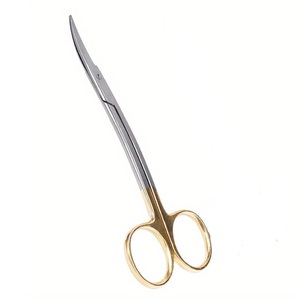 Ciseaux chirurgicaux angulaires Dean à lame courbée, instrument de dissection, équipement médical chirurgical professionnel pour hôpital, approuvé ISO - Product Image 2