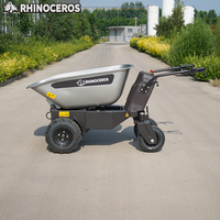 Minipala Elettrica Rhinoceros KS450E, Carico 450kg, Motore 0.8KW, Benna 0-2CBM, Mini Dumper, Batteria 1.5kWh, per Agricoltura, Foreste e Parchi