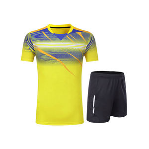 Conjuntos de Uniformes de Tenis para Hombre de Alta Calidad, Transpirables, de Algodón y Fibra de Bambú, Personalizables, Ropa Deportiva de Verano Estampada - Product Image 3