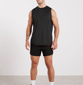 Débardeur de sport pour homme personnalisé, séchage rapide, respirant, pour la course, la musculation et le fitness, vente en gros - Product Image 3