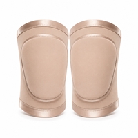 Genouillère de volleyball en gel bleu respirante et compressive avec protection souple – Vente en gros
