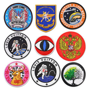 OEM Custom <b>Embroidery</b> Patches Badge for Clothing Brands Personalized Logo Badges for Fashion Accessories and Promotional Gifts - Product Image 3