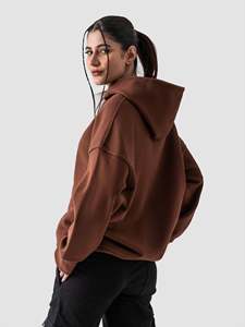 เสื้อฮู้ดคลาสสิคสไตล์สปริง ผลิตจากผ้าโพลีเอสเตอร์ 100% เนื้อนุ่ม เป็นมิตรต่อสิ่งแวดล้อม สวมใส่สบาย ทรงหลวม - Product Image 2
