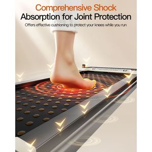 Tapis Roulant Sotto Scrivania 2-in-1 Akluer con Display LED, Motore Silenzioso da 2.5HP, Pedana Inclinabile e Massaggiatore Plantare con Braccioli - Product Image 5