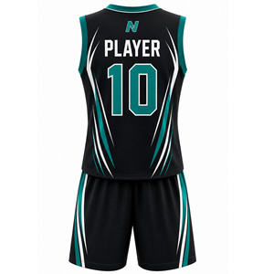 Private <b>Label</b> Custom White Navy Blue Basketball Uniform Set OEM ODM Sublimation Jersey Shorts Team Sportswear Manufacturer - Product Image 5