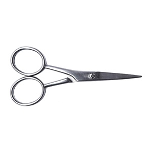 Tijeras de Cejas de Acero Inoxidable con Hoja Recta de 4.5 Pulgadas, Alta Calidad, Precio Económico, Servicio OEM, Logotipo Personalizado - Product Image 4