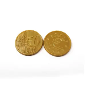 Fifty Euro Cent Coin Play Money for prescolare Kids Learning 1000 pcs European Euro Money toy