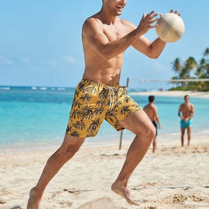 Custom Sublimation Printed Summer <b>Swimwear</b> Beach <b>Shorts</b> <b>With</b> Comfortable Fabric <b>Shorts</b> For Pool Swimming And Outdoor Travel - Product Image 6