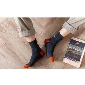 Ankle <b>Socks</b> Solid Color Cotton Breathable Casual Daily Wear For Adults Spring Season Knitted <b>Sock</b> With Three Stripe Logo - Product Image 4