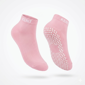 Private Label Youth 100% Cotton Ankle Pilates <b>Socks</b> Silicone <b>Grip</b> Non Slip Yoga <b>Socks</b> for Fitness Brands Studios OEM ODM - Product Image 6