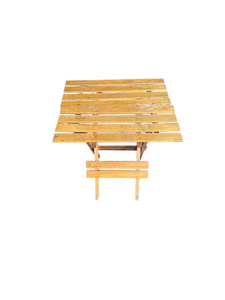 Mesa Auxiliar Plegable de Madera Vintage, Compacta, Portátil, para Patio Exterior, Mueble Decorativo - Product Image 2